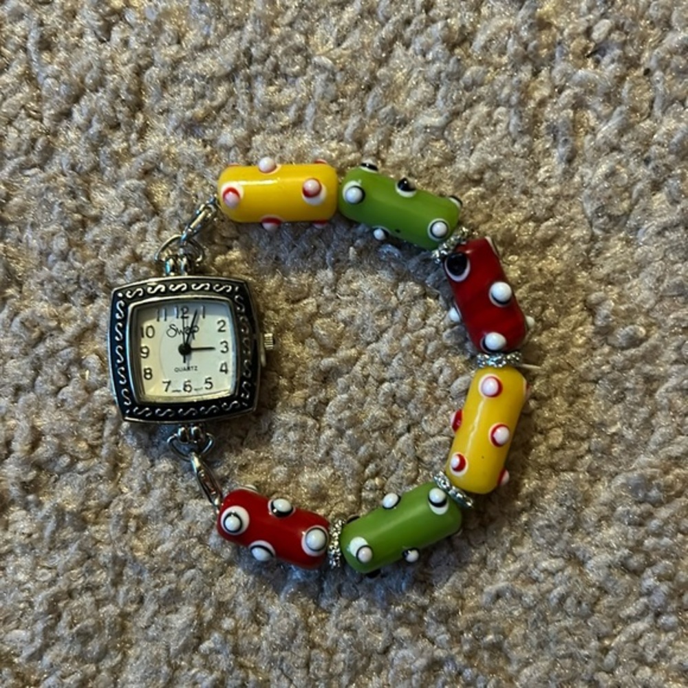 Women’s Swap Vintage indie/retro‎ bracelet watch multi-colored